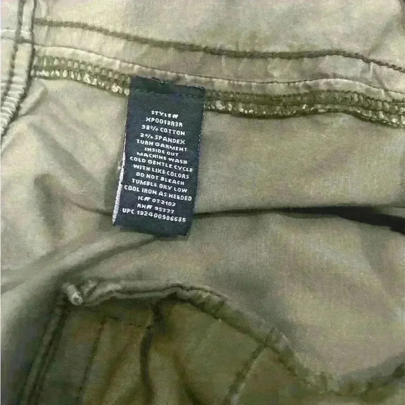 Social Standard by Sanctuary Women’s  Cargo Pants XXL Olive Green Drawstring - Picture 6 of 7